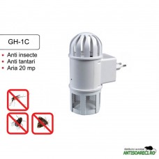 Capcana anti insecte, tantari, muste pe baza de lampi UV GH1C( 20 mp)
