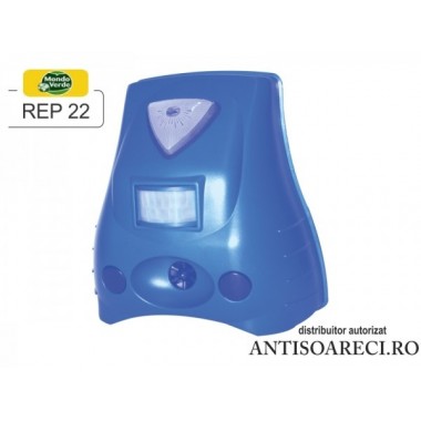 Aparat cu ultrasunete si lampa stroboscopica impotriva pasarilor - REP 22 